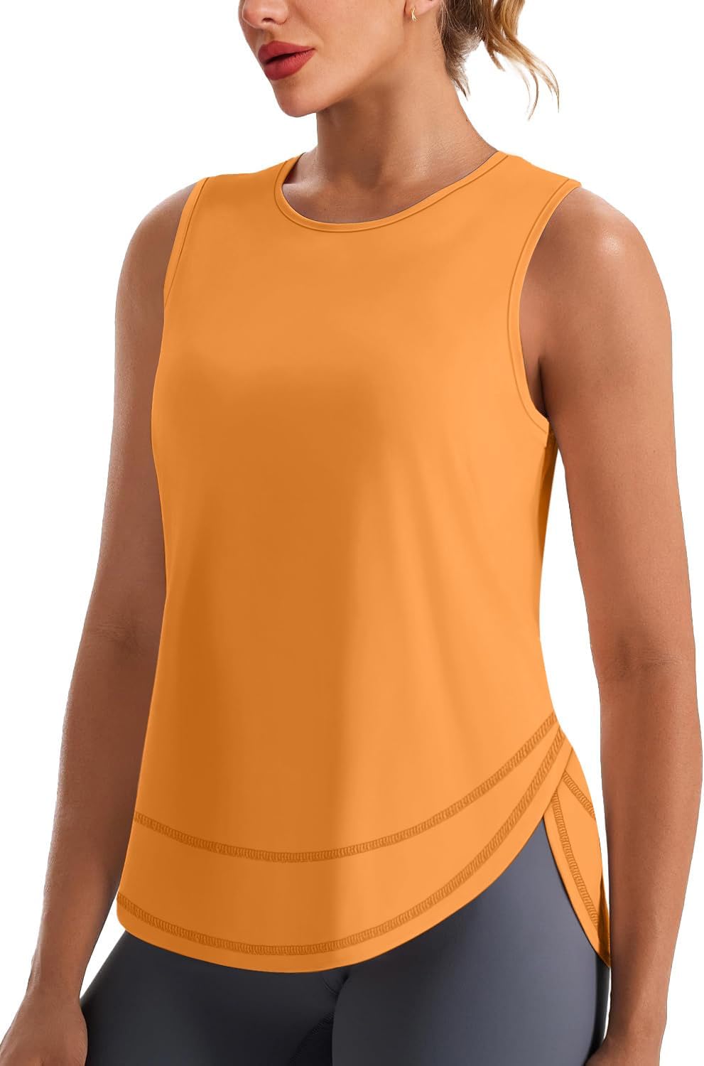 Women's Sleeveless Workout Tops Breathable Lightweight Active Tennis Yoga Shirts Athletic Running Tank Tops for Women