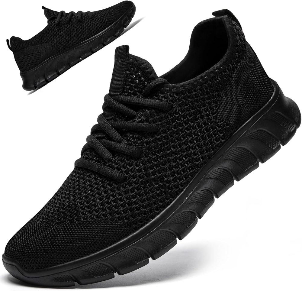 Running Shoes for Men Womens Walking Tennis Gym Sneakers Slip On Comfortable Lightweight Athletic Workout Fashion Sports Shoes