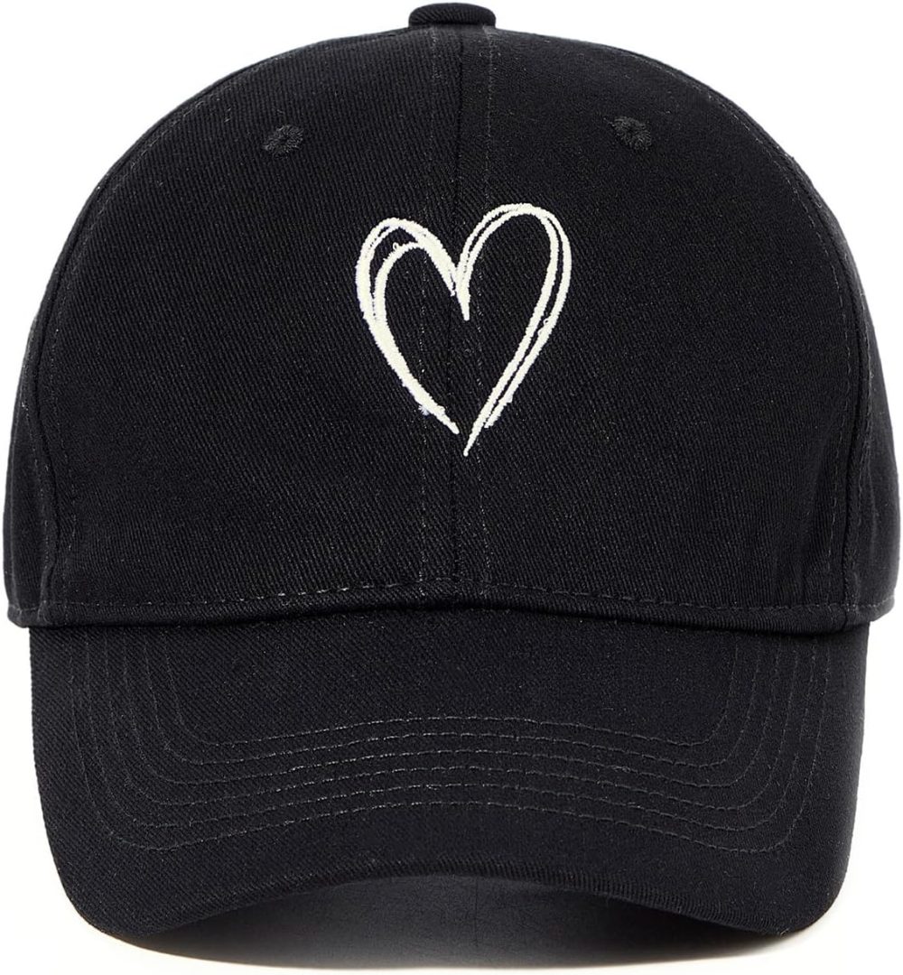 Womens Baseball Caps Unisex Cute Baseball Hats Trendy Adjustable Ball Hats for Workout Golf Running