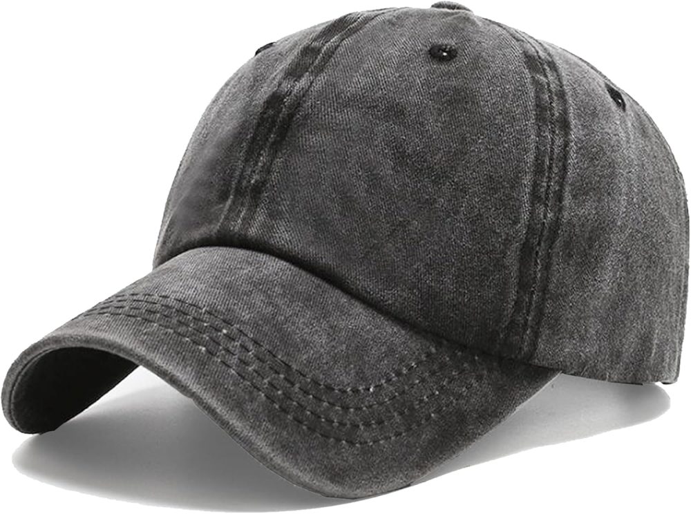 Baseball Cap Golf Dad Hat Adjustable Original Classic Low Profile Cotton Hat Unconstructed Plain Cap Men Women