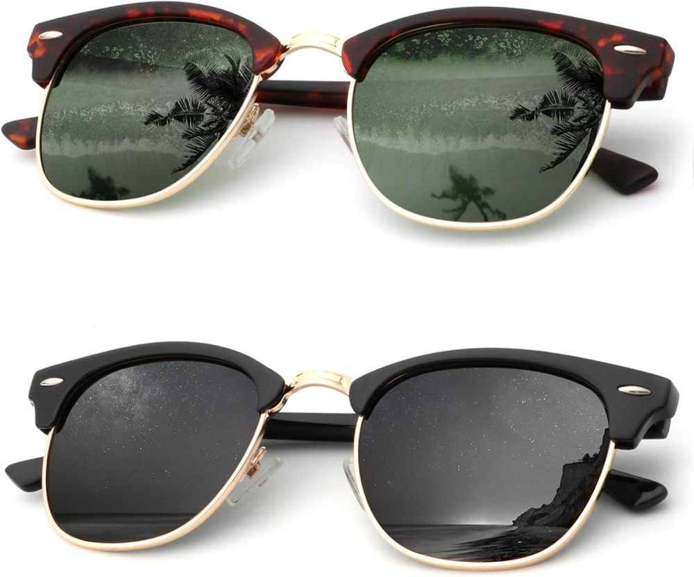 Sunglasses Men Polarized for Mens and Womens Unisex Sun Glasses for Driving UV Protection