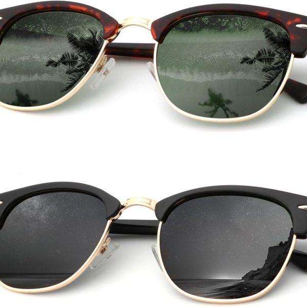 Sunglasses Men Polarized for Mens and Womens Unisex Sun Glasses for Driving UV Protection